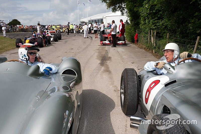 Sir Jackie Stewart and Stirling Moss