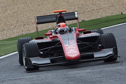 Mercedes junior Russell tops Day 1 of GP3 testing