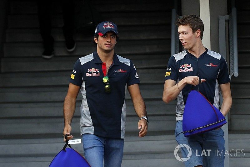 Carlos Sainz Jr., Scuderia Toro Rosso y Daniil Kvyat, Scuderia Toro Rosso