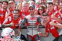 Dovizioso logró una inesperada pole en Brno