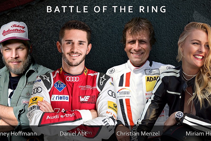 Battle of the Ring: Promi-Vierkampf auf ADAC SimRacing Expo