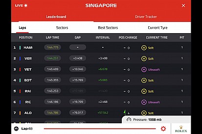La F1 promet de régler les problèmes avec son live timing