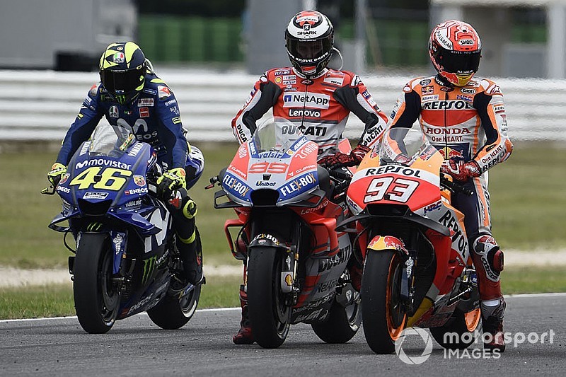 Rossi: Incidente entre Lorenzo e Márquez é prenúncio de 2019
