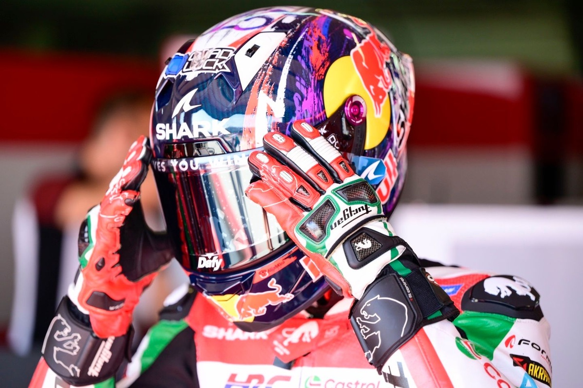 Johann Zarco in trouble at Aragon GP with Honda’s confusing MotoGP problems