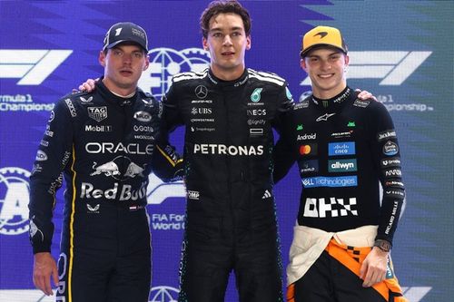 La parrilla de salida para el GP de Singapur 2025 de F1