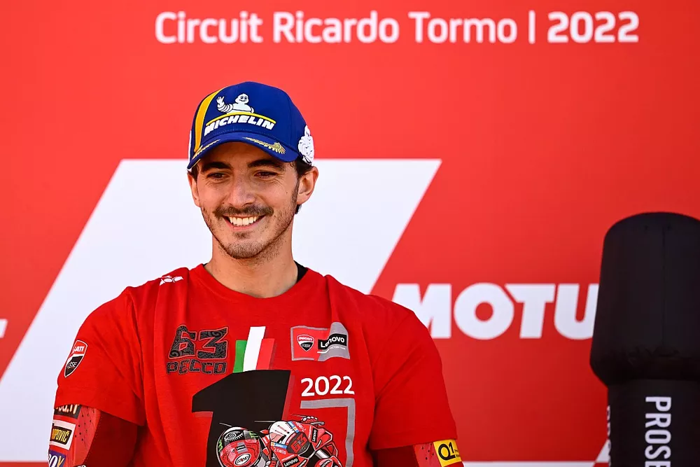 Le Champion du monde Francesco Bagnaia, Ducati Team