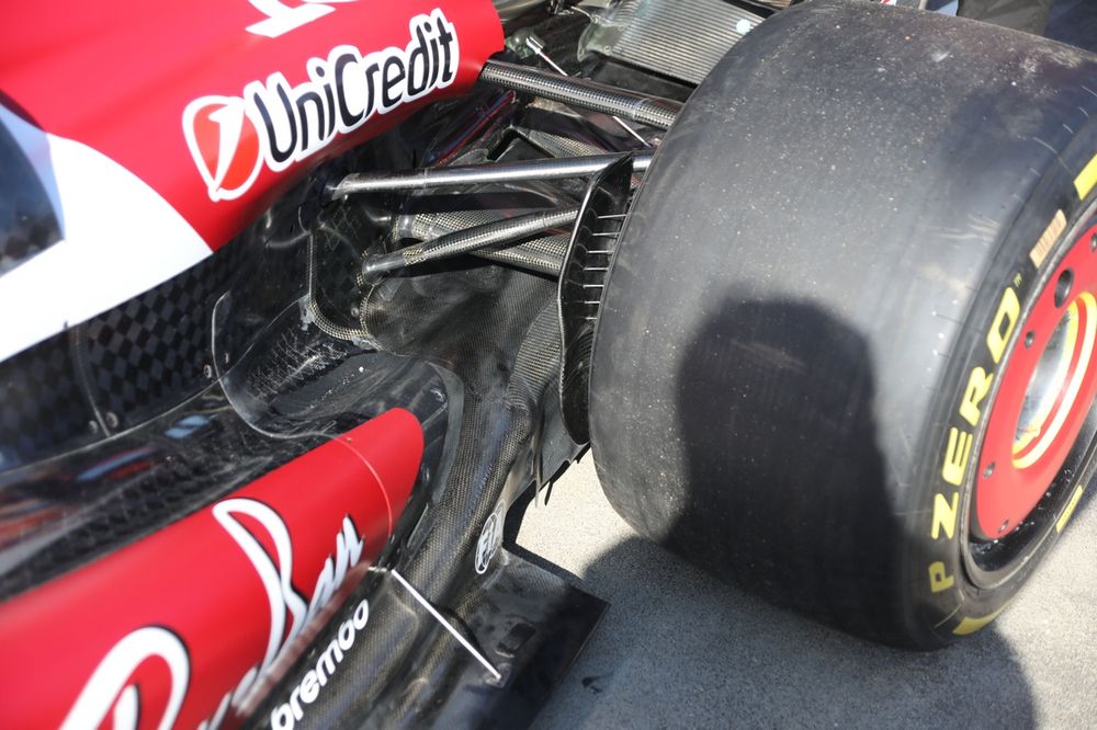 Ferrari SF-25, dettaglio tecnico