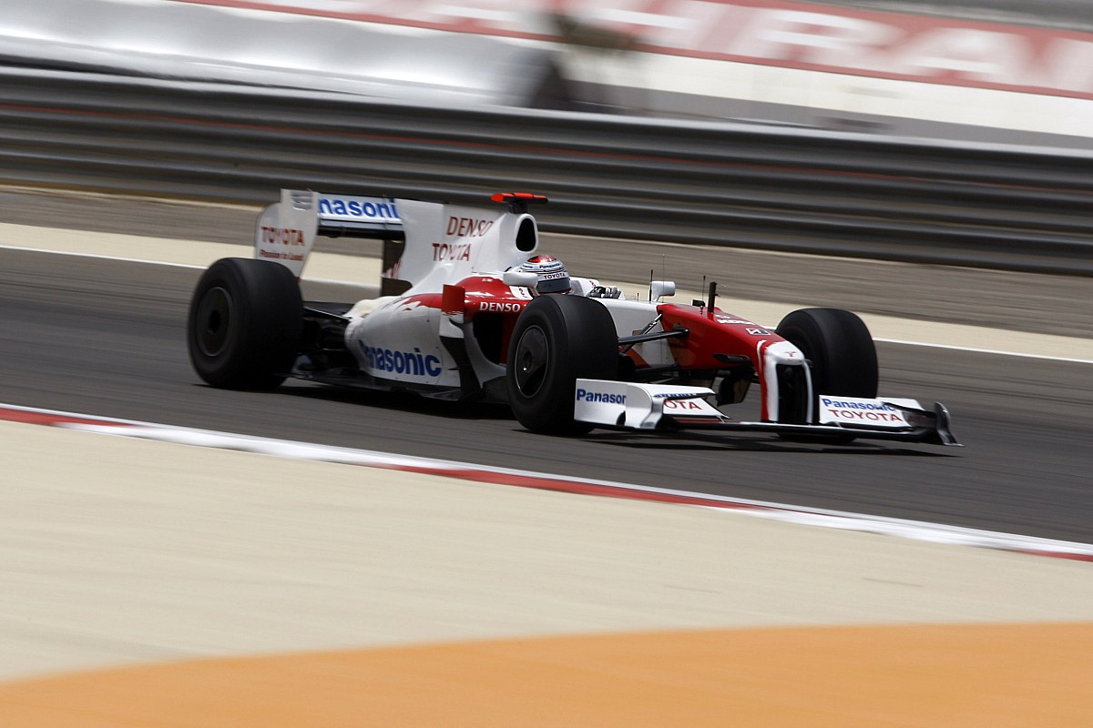 【特注】TOYOTA TF109 J.Trulli The sweet-handling Toyota epilogue to its F1 adventure