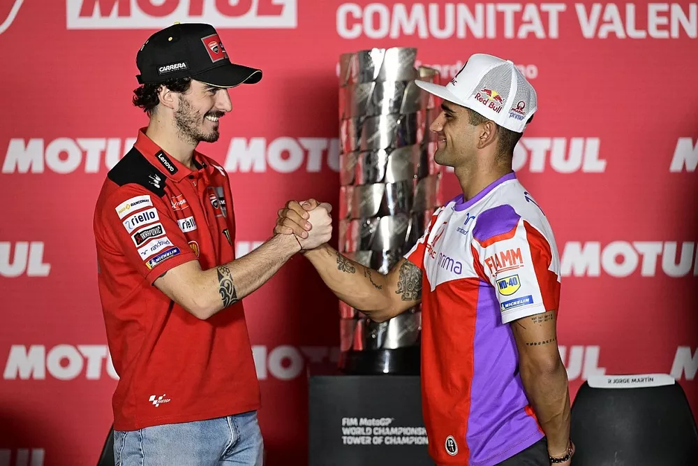 Jorge Mart&iacute;n, Pramac Racing, Francesco Bagnaia, Ducati