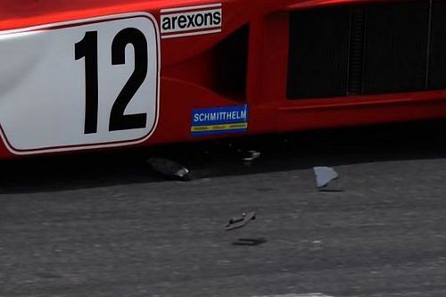 Pictured: The broken brake disc that caused Leclerc's Monaco crash