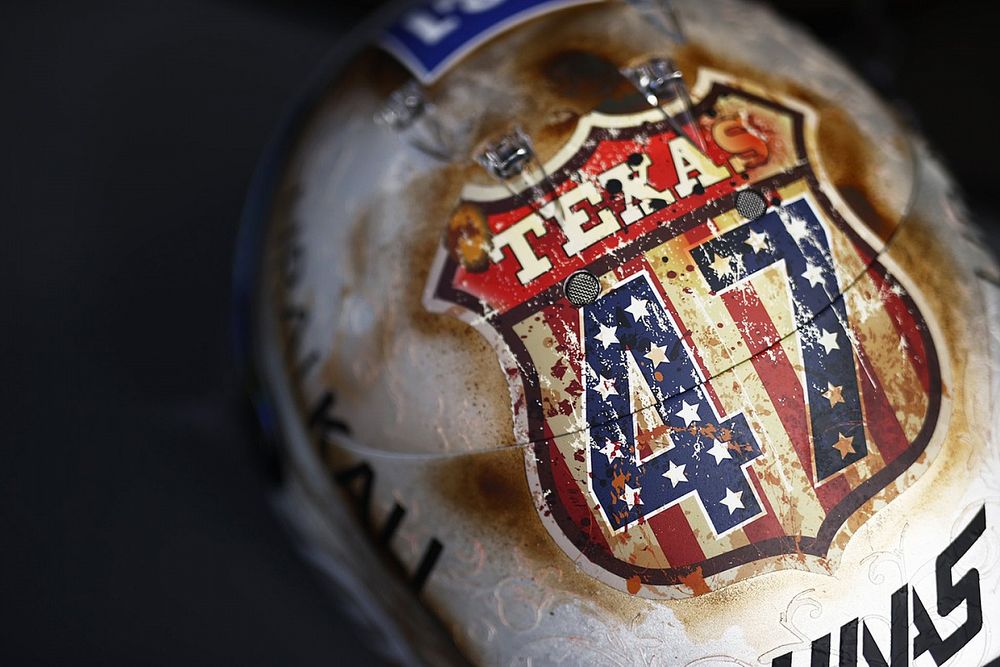 Casco especial de Mick Schumacher, Haas F1 para el GP de Estados Unidos