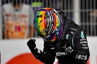 Hamilton usará el casco con decoración de arcoíris en Arabia Saudita