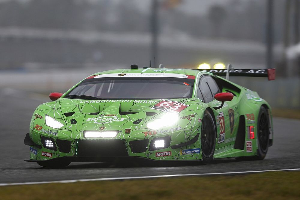 #63 TR3 Racing Lamborghini Huracan GT3: Marco Mapelli, Andrea Caldarelli, Mirko Bortolotti, Rolf Ineichen