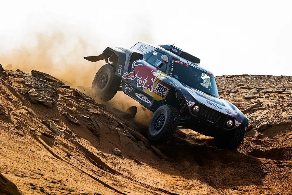 #302 X-Raid Mini JCW Team: St&eacute;phane Peterhansel, Edouard Boulanger