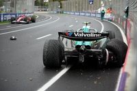 Alonso explica la razón de su choque en Australia: Fue la grava