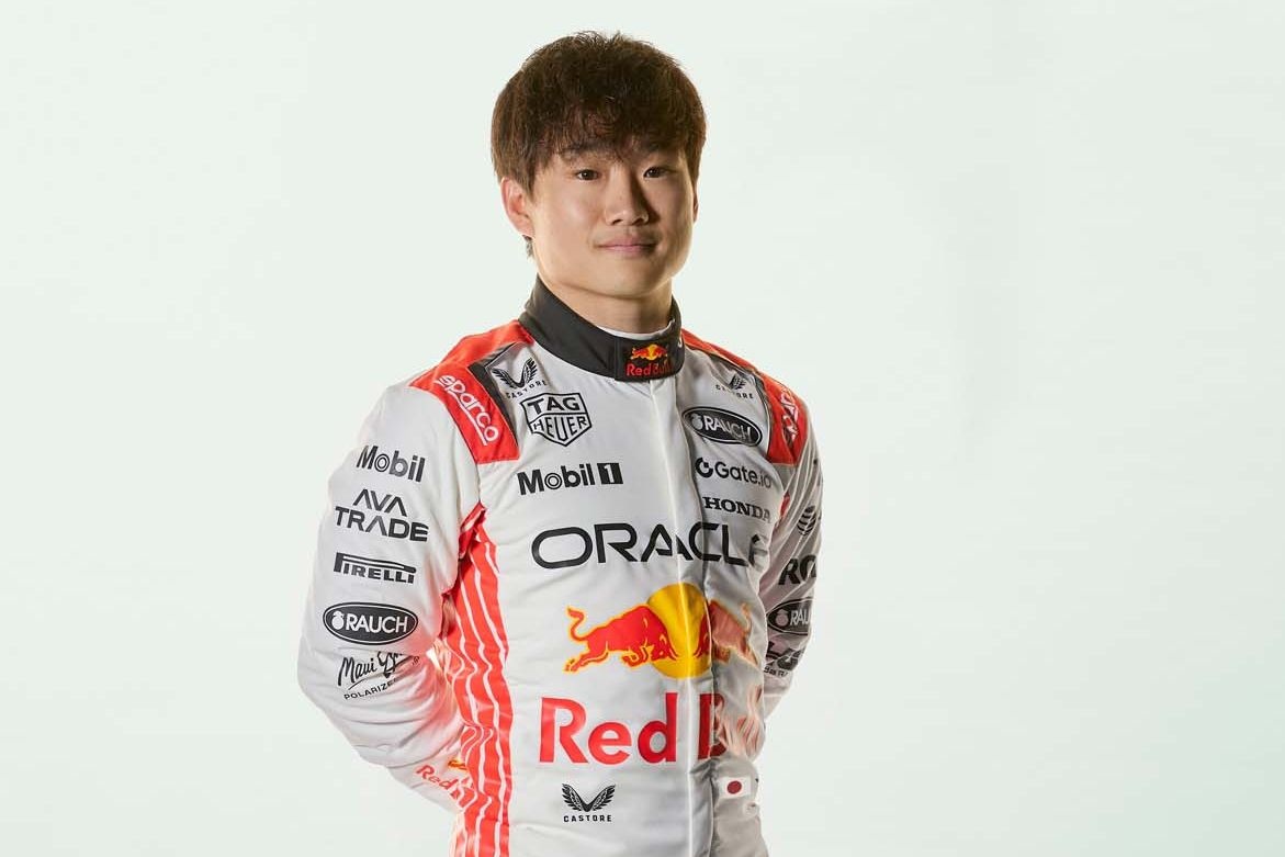 角田裕毅、レッドブルのマシンで日本GPヘ「フェルスタッペンから