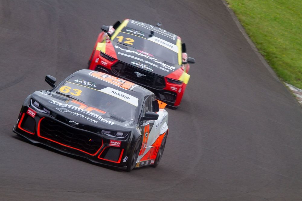 Luis Trombini &agrave; frente de Edson Reis