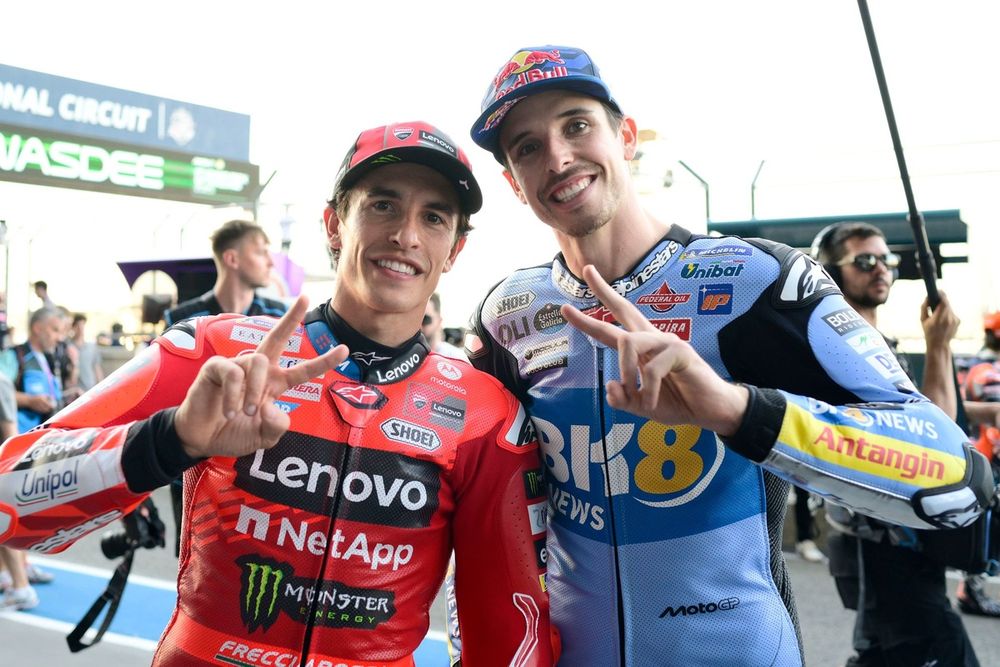 Francesco Bagnaia, Ducati Team, Alex Marquez, Gresini Racing
