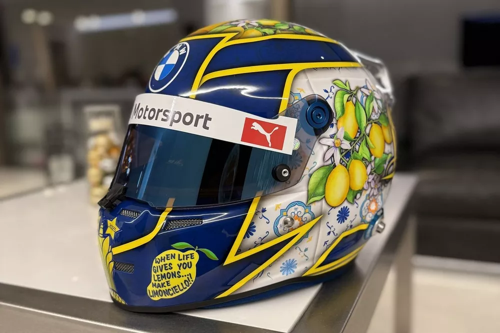Il casco di Raffaele Marciello per Macau