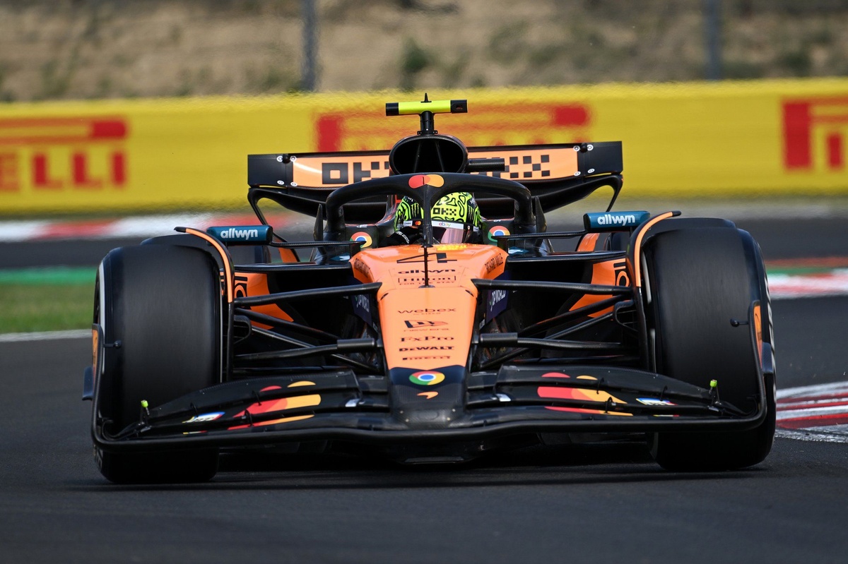 F1 - Norris elogia Leclerc e diz que mudança do vento fez a diferença: "Ficou mais difícil"