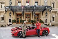 V&iacute;deo: Leclerc, en el rodaje del pol&eacute;mico remake en M&oacute;naco