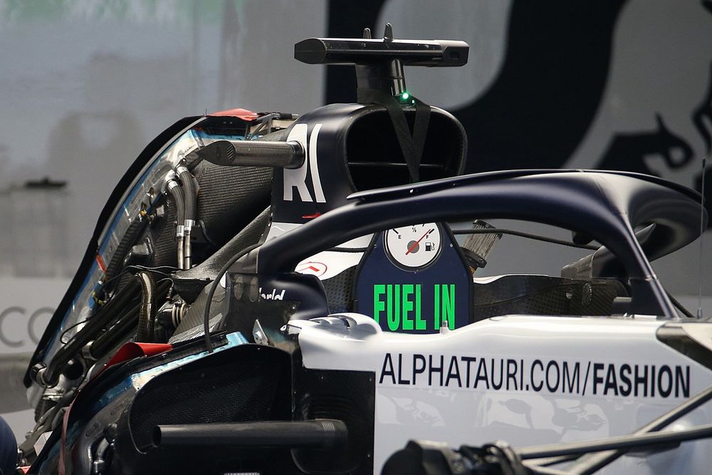 Detalle del Alpha Tauri AT01