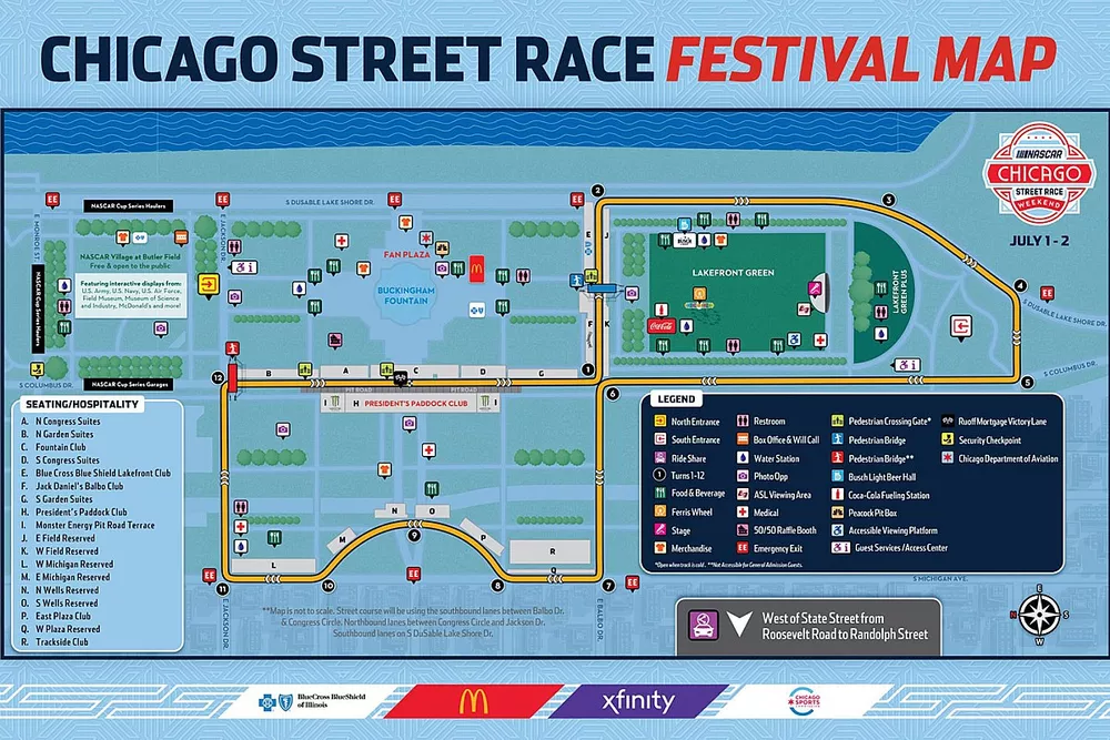 Chicago street map