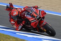 Bagnaia, a la Q1 en Jerez: "Esperaba un poco m&aacute;s de m&iacute; y de la Ducati"