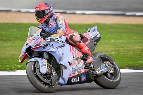 M&aacute;rquez lamenta su ca&iacute;da en la carrera sprint en Silverstone