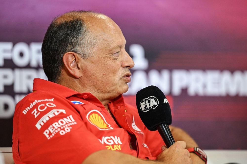 Frederic Vasseur, diretor de equipe e gerente geral da Scuderia Ferrari
