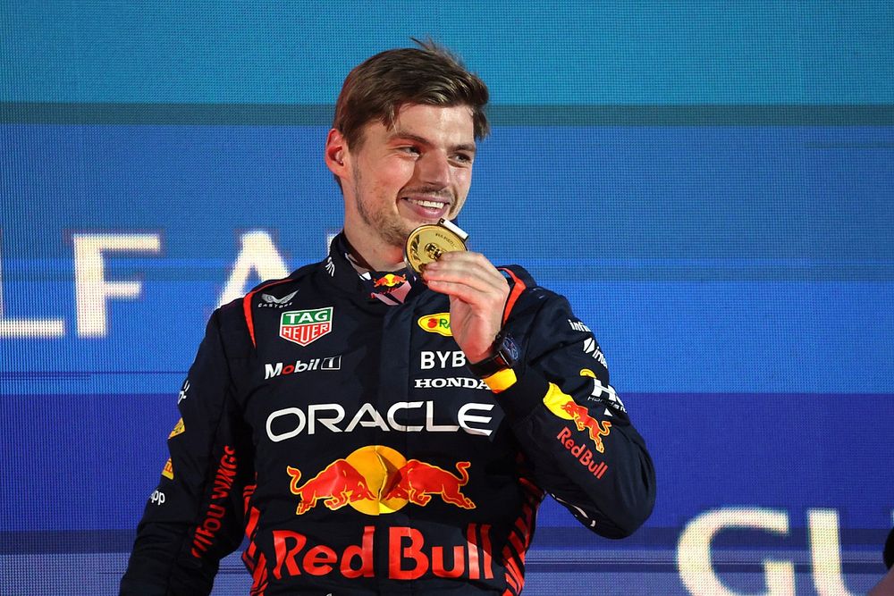 Podio: ganador, Max Verstappen, Red Bull Racing