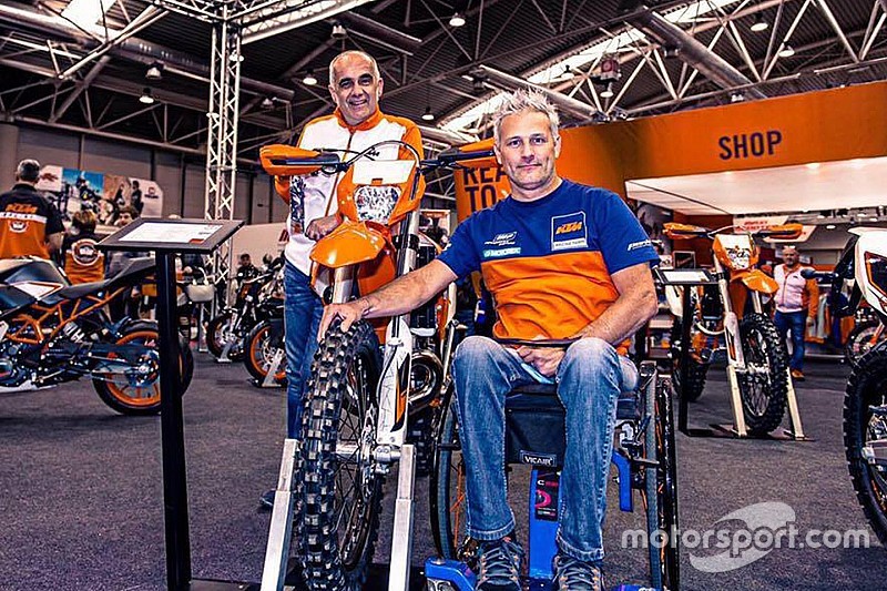 Dakar 2019: Nicola Dutto è il primo paraplegico al via con una moto