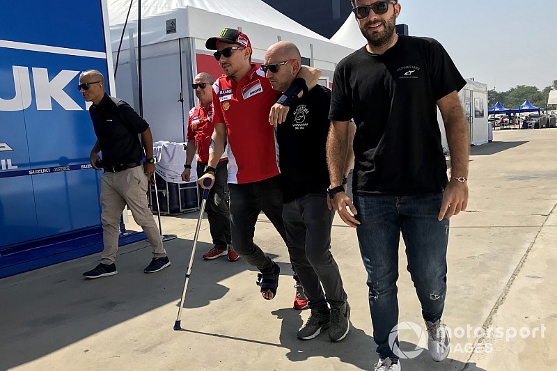 Jorge Lorenzo si arrende al dolore: non correrà neanche in Giappone