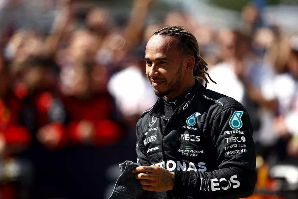 Lewis Hamilton, Mercedes-AMG, 3a posizione