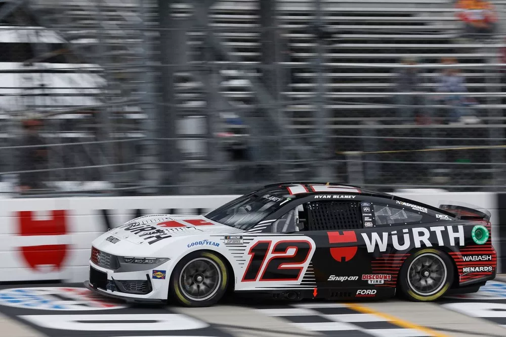 Ryan Blaney, Team Penske, Wurth Ford Mustang