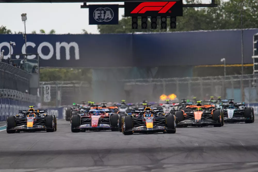 Inicio de la carrera