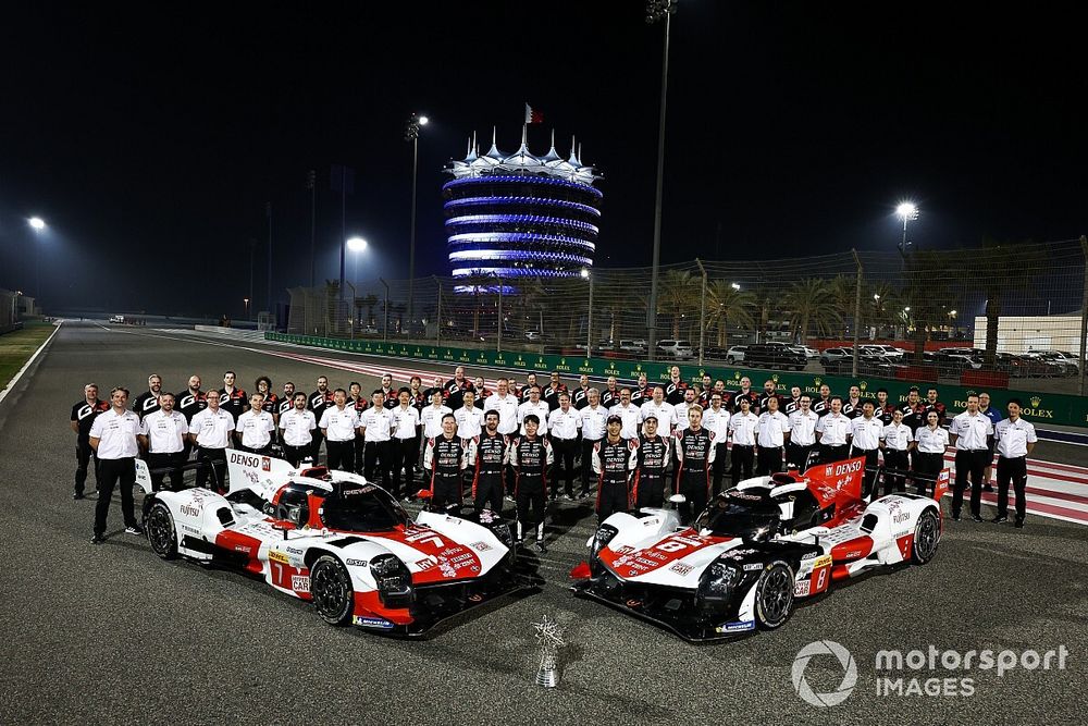 #7 Toyota Gazoo Racing Toyota GR010 - Hybrid: Mike Conway, Kamui Kobayashi, Jose Maria Lopez, #8 Toyota Gazoo Racing Toyota GR010 - Hybrid: Sebastien Buemi, Brendon Hartley, Ryo Hirakawa