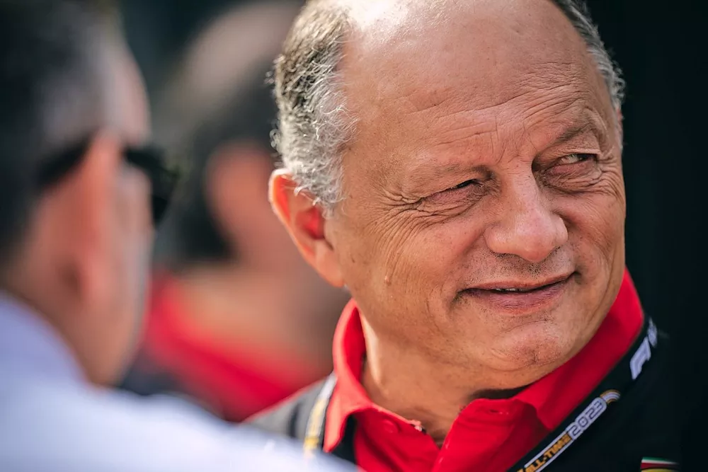 Frederic Vasseur, Team Principal and General Manager, Scuderia Ferrari 