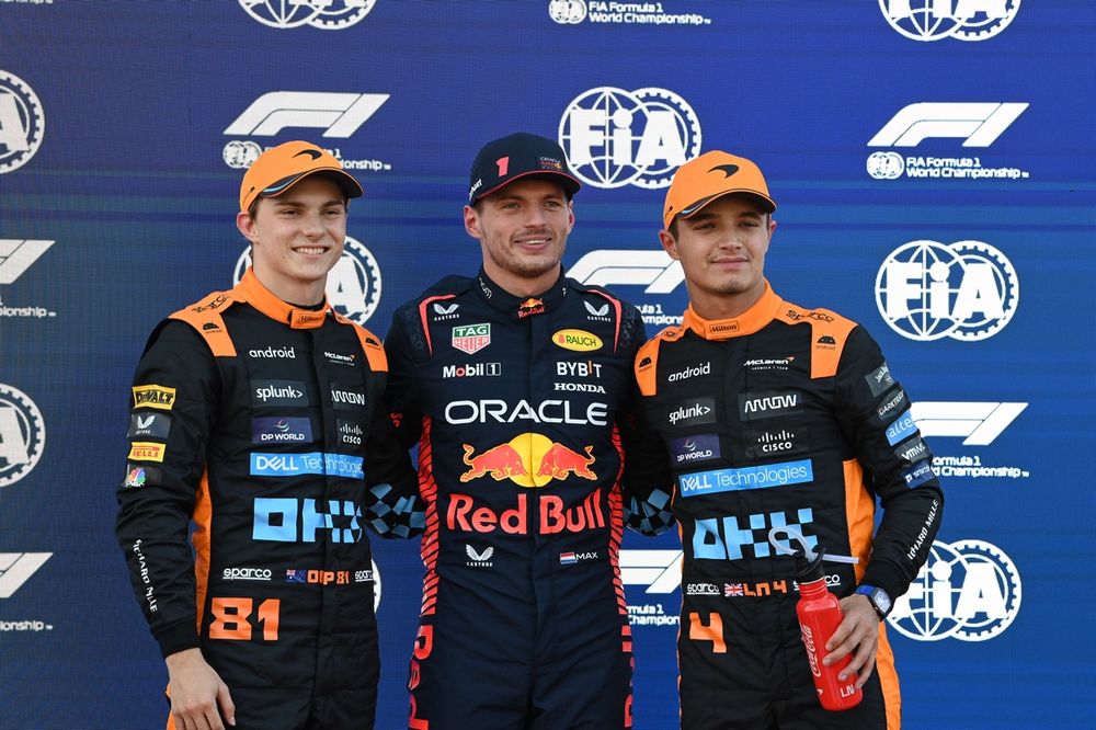 Oscar Piastri, McLaren, Max Verstappen, Red Bull Racing, Lando Norris, McLaren