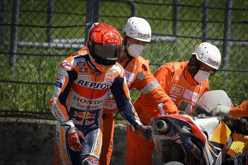 Caída de Marc Márquez, Repsol Honda Team