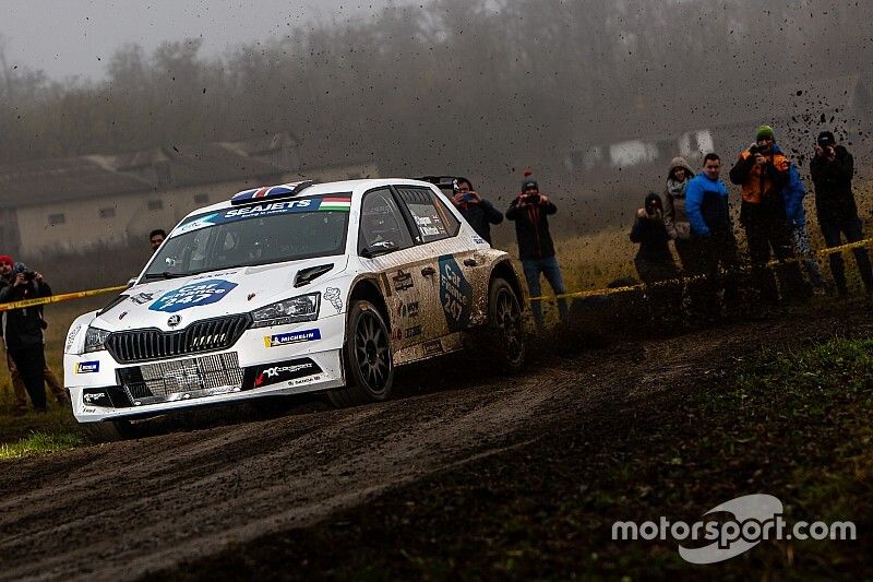 INGRAM Chris, WHITTOCK Ross, Skoda Fabia R5, Rally Hungary, FIA ERC