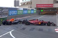 Vídeo: el caos de Mónaco con accidentes de Pérez, Sainz y Alonso