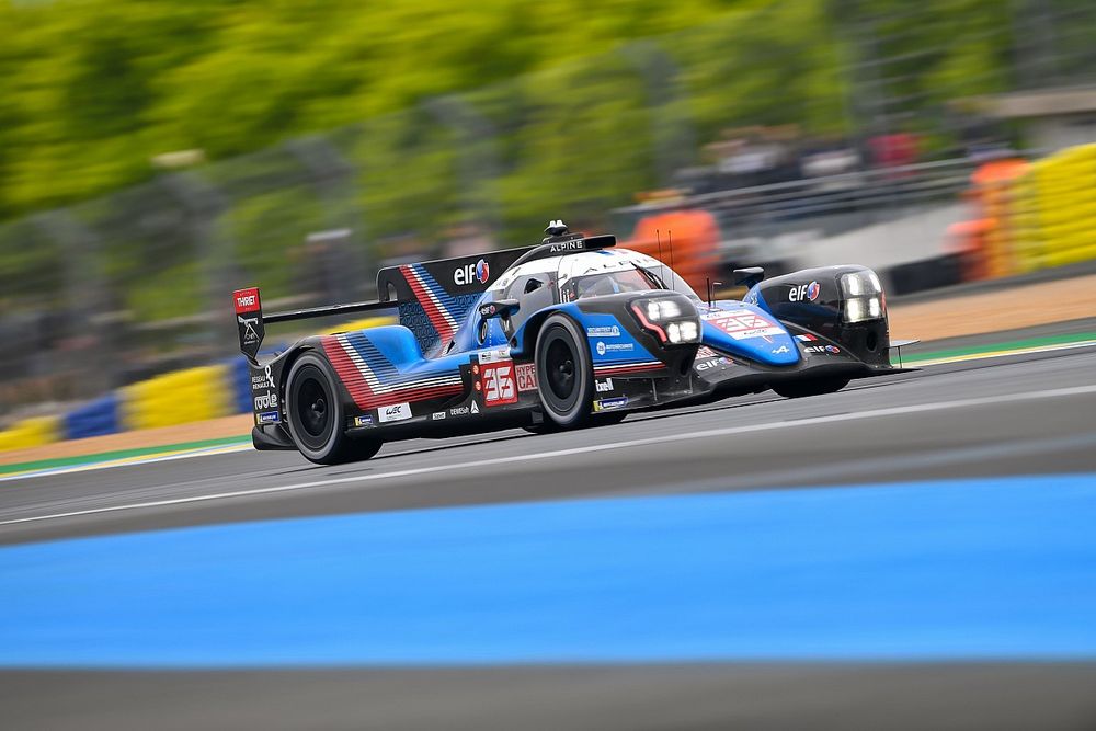 #36 Alpine Elf Team Alpine A480 - Gibson LMP1 of Andr&eacute; Negrao, Nicolas Lapierre, Matthieu Vaxiviere