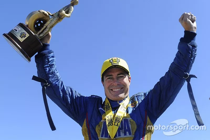 Funny Car winner Ron Capps