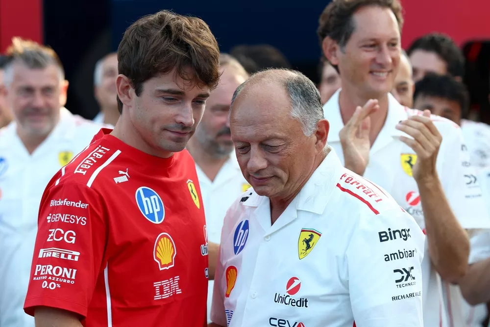 Charles Leclerc, Ferrari, Fr&eacute;d&eacute;ric Vasseur, Ferrari