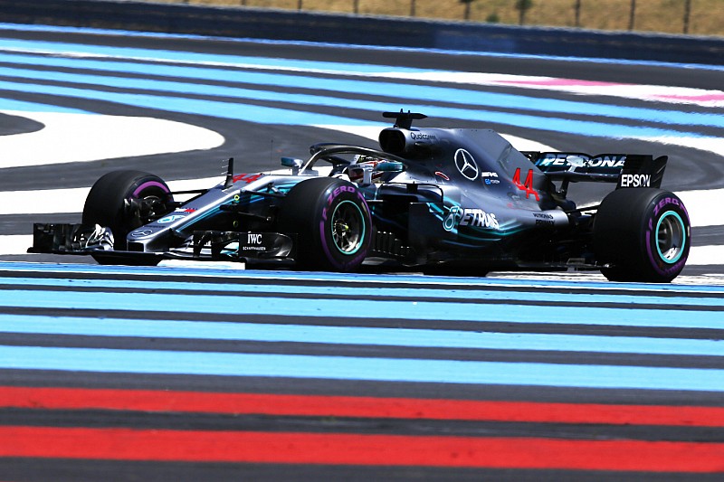 フランスFP1速報:ハミルトンがトップ。トロロッソのガスリーが8番手
