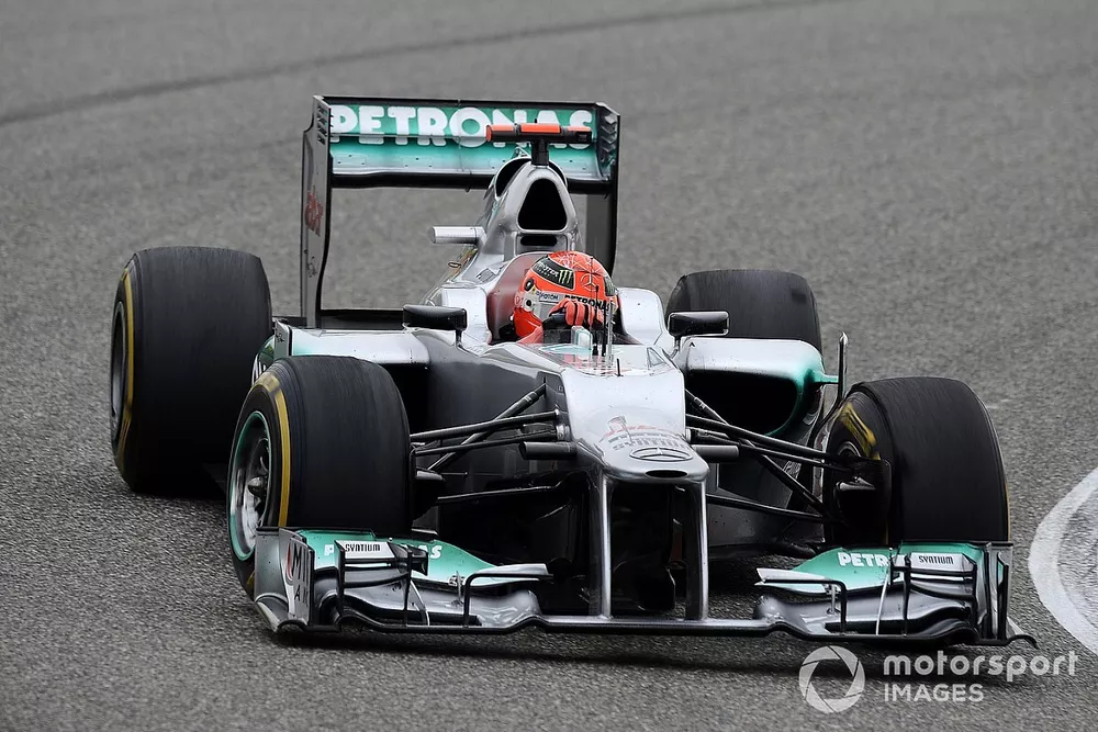 Michael Schumacher, Mercedes AMG F1 W03