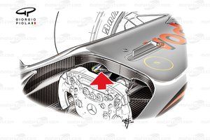 Cinco soluciones que sorprendieron en los coches de F1 en su lanzamiento