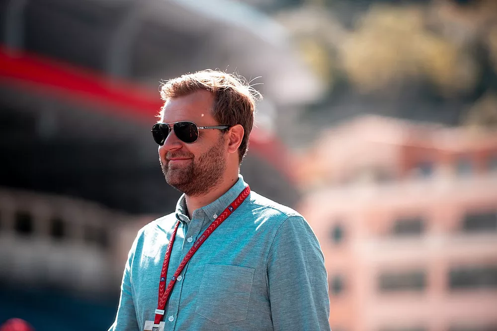 TV Commentator Jack Nicholls 