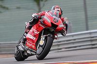 Petrucci tras lesionarse: “Caerse a 200 por hora no es agradable”